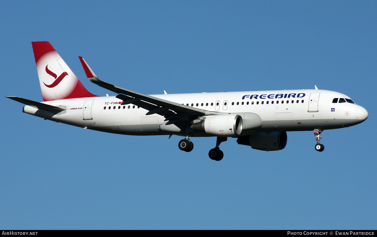 Aircraft Photo of TC-FHN | Airbus A320-214 | Freebird Airlines | AirHistory.net #508995