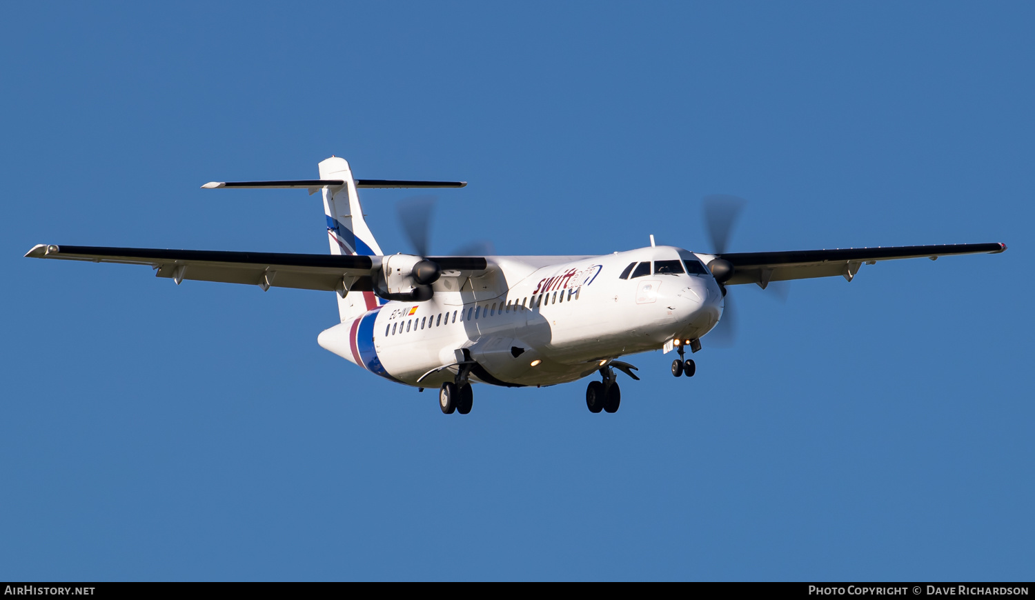 Aircraft Photo of EC-INV | ATR ATR-72-212/F | Swiftair | AirHistory.net #508999