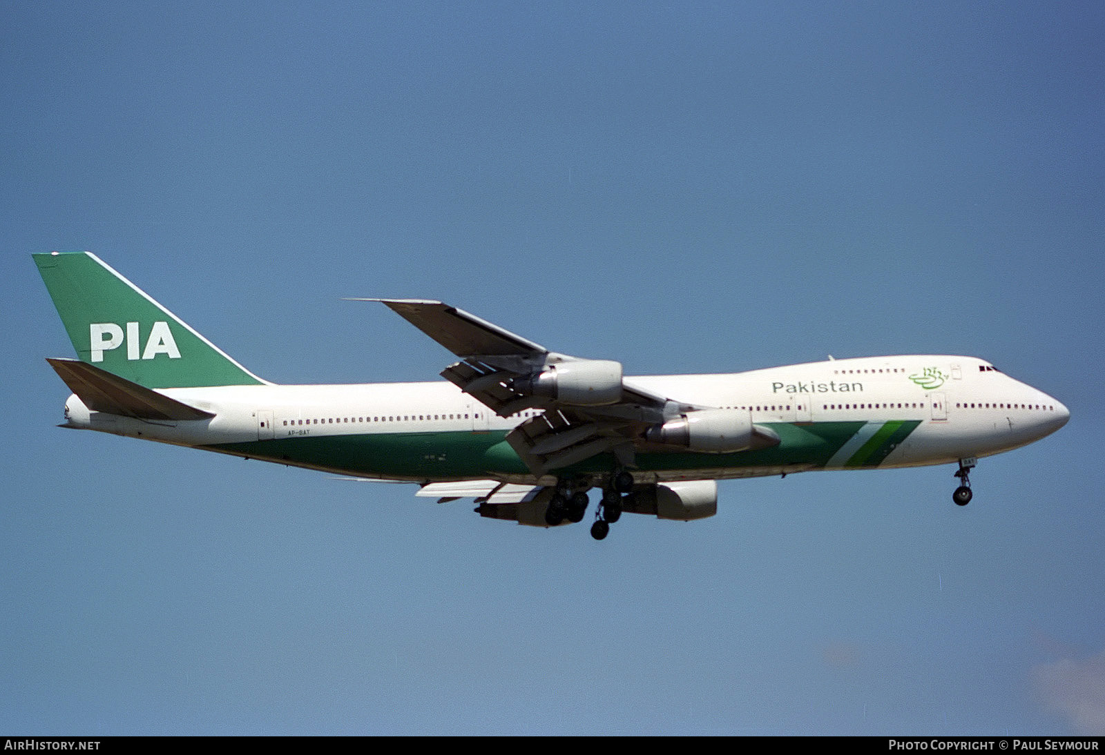Aircraft Photo of AP-BAT | Boeing 747-240BM | Pakistan International Airlines - PIA | AirHistory.net #509008