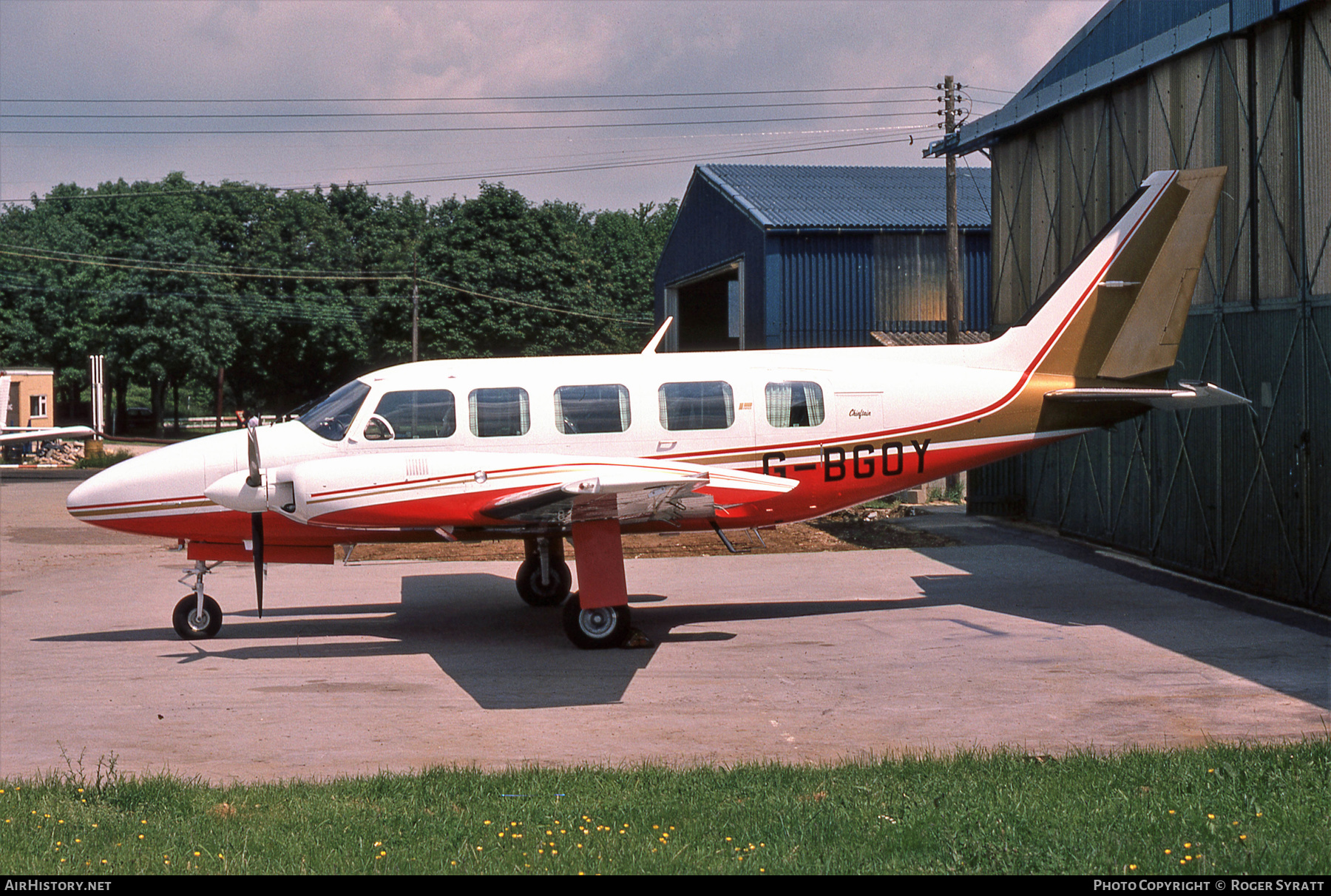 Aircraft Photo of G-BGOY | Piper PA-31-350 Navajo Chieftain | AirHistory.net #509021