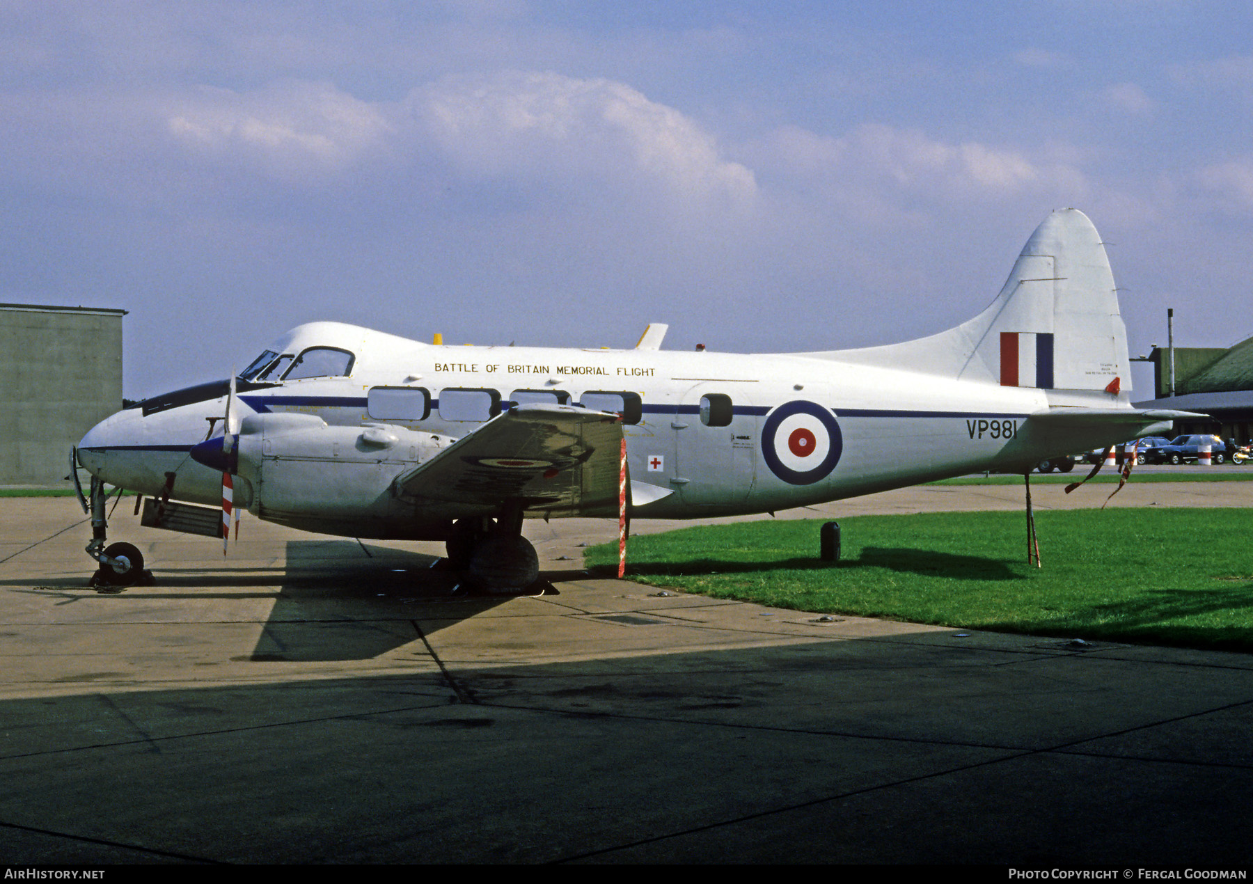 Aircraft Photo of VP981 | De Havilland D.H. 104 Devon C2/2 | UK - Air Force | AirHistory.net #509033