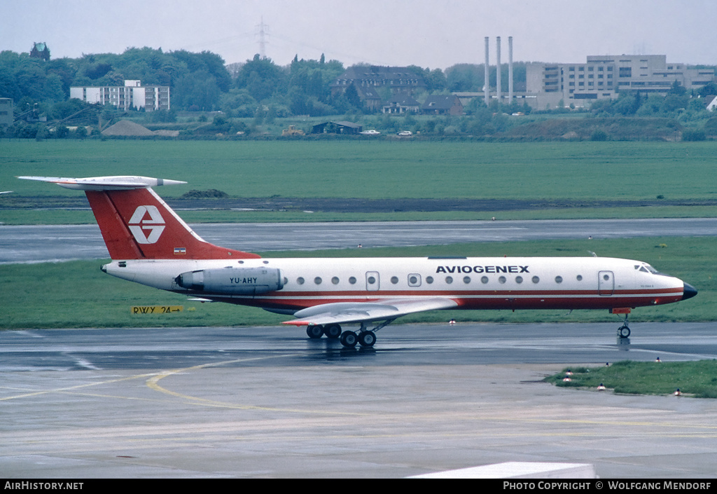 Aircraft Photo of YU-AHY | Tupolev Tu-134A-3 | Aviogenex | AirHistory.net #509042