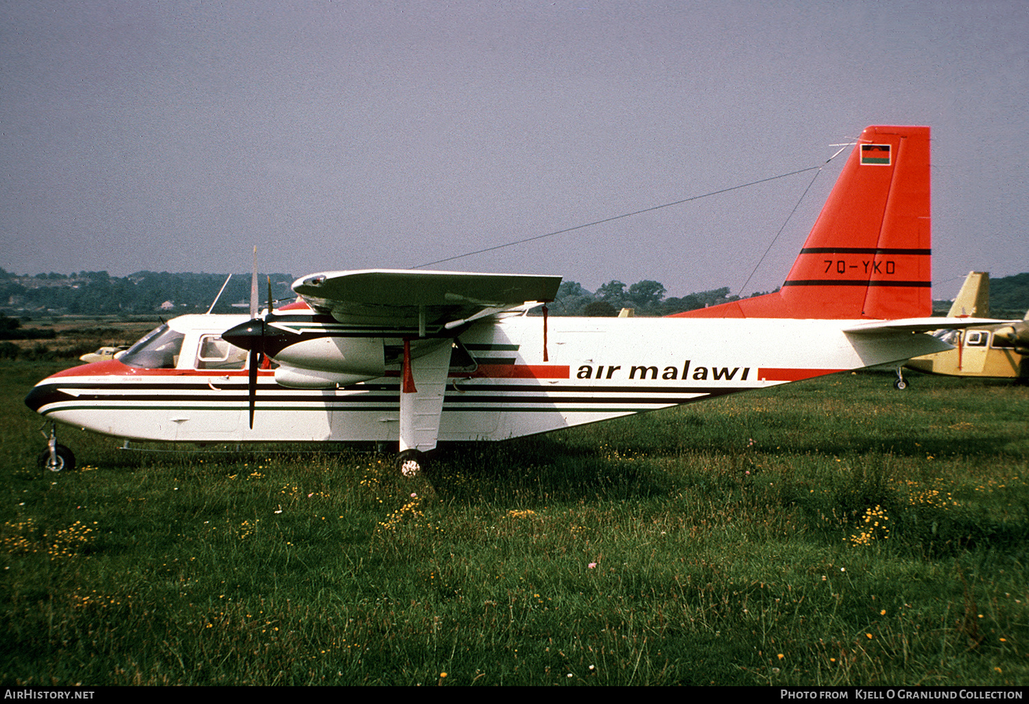 Aircraft Photo of 7Q-YKD | Britten-Norman BN-2A Islander | Air Malawi | AirHistory.net #509067