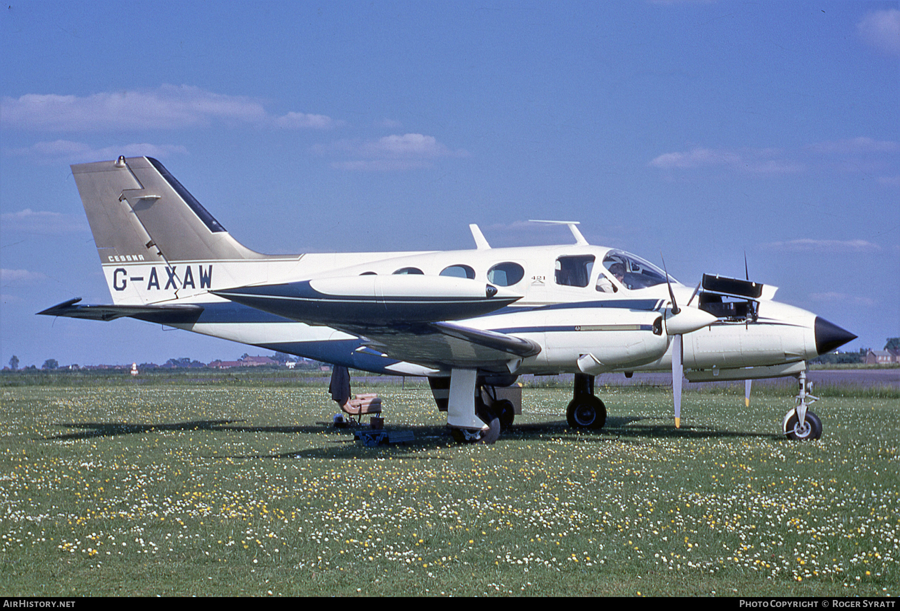 Aircraft Photo of G-AXAW | Cessna 421A | AirHistory.net #509069