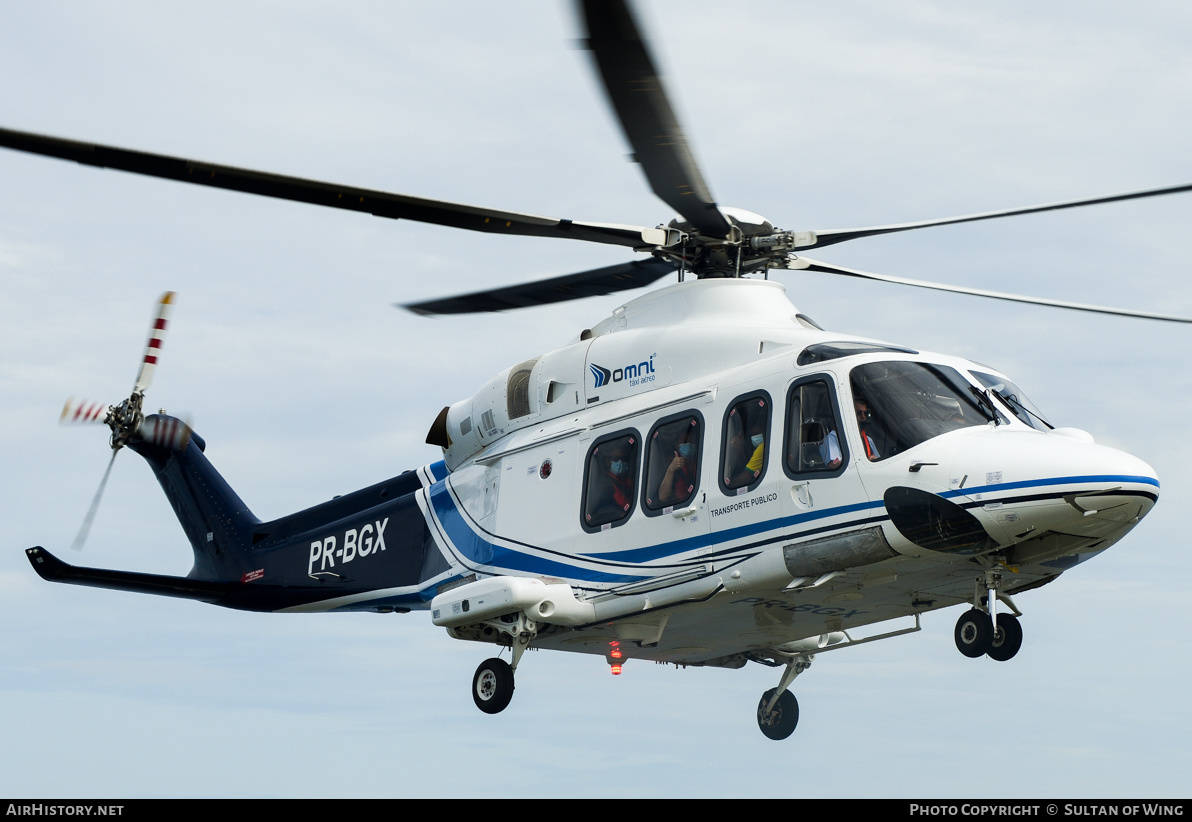Aircraft Photo of PR-BGX | AgustaWestland AW-139 | Omni Táxi Aéreo | AirHistory.net #509112