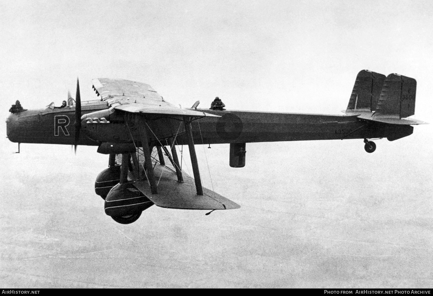 Aircraft Photo Of K3500 Handley Page HP 50 Heyford I UK Air Force aircraft-photo-of-k3500-handley-page-hp-50-heyford-i-uk-air-force