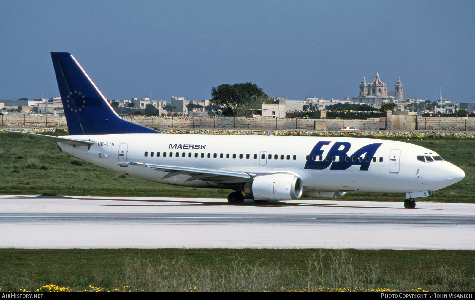 Aircraft Photo of OO-LTO | Boeing 737-33A | EBA - Eurobelgian Airlines | AirHistory.net #509133