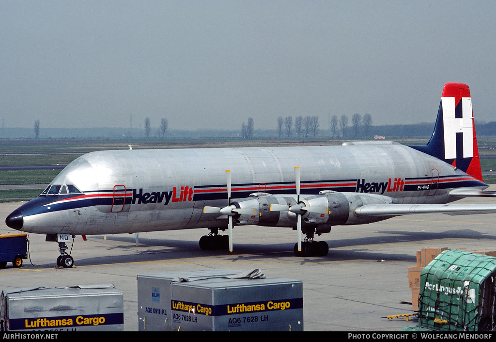 Aircraft Photo of EI-BND | Conroy CL-44-O Guppy | HeavyLift Cargo Airlines | AirHistory.net #509134