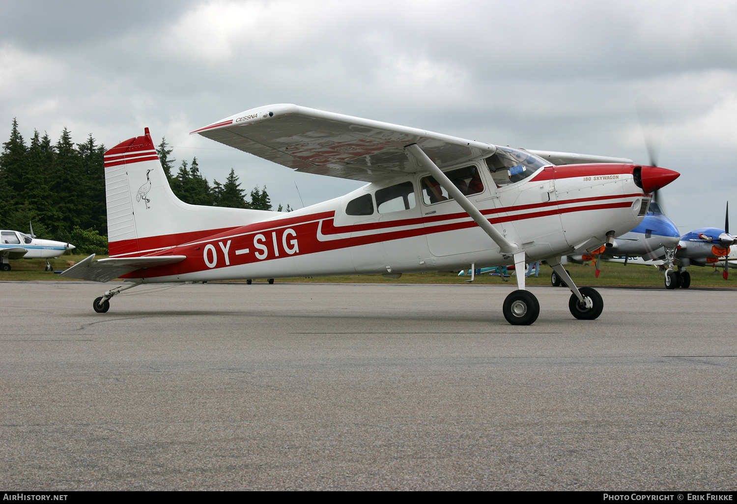 Aircraft Photo of OY-SIG | Cessna 180J Skywagon 180 | AirHistory.net #509135