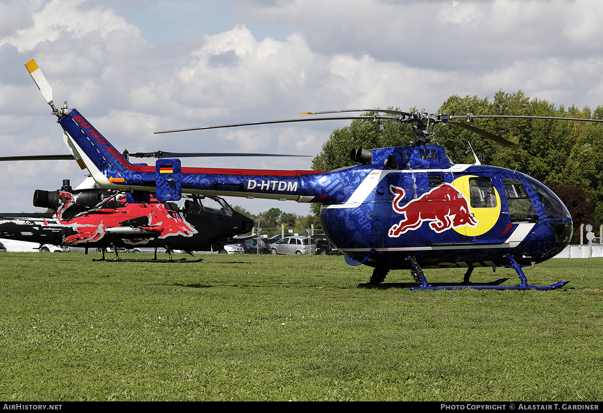 Aircraft Photo of D-HTDM | MBB BO-105CB | Red Bull | AirHistory.net #509146