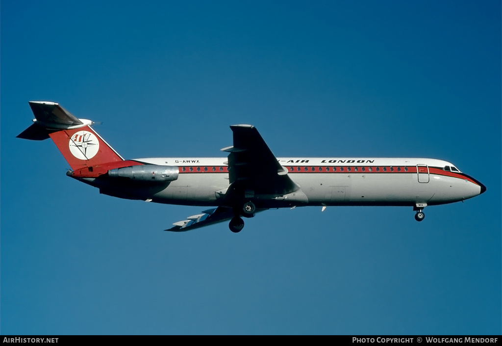 Aircraft Photo of G-AWWX | BAC 111-509EW One-Eleven | Dan-Air London | AirHistory.net #509164