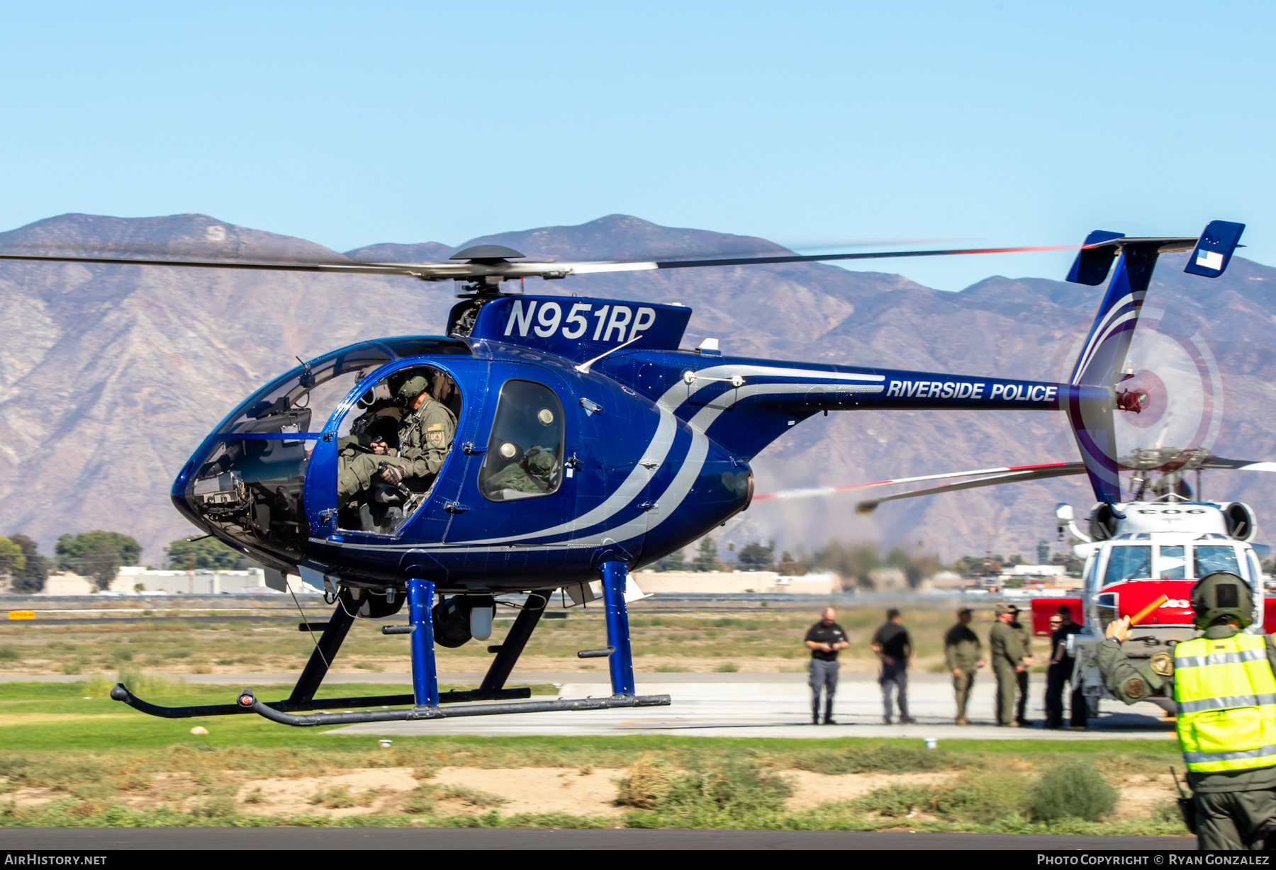 Aircraft Photo of N951RP | MD Helicopters MD-500E (369E) | Riverside Police | AirHistory.net #509169