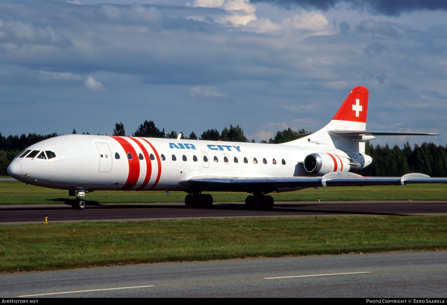 Aircraft Photo of HB-ICJ | Sud SE-210 Caravelle 10B3 Super B | Air City | AirHistory.net #509173