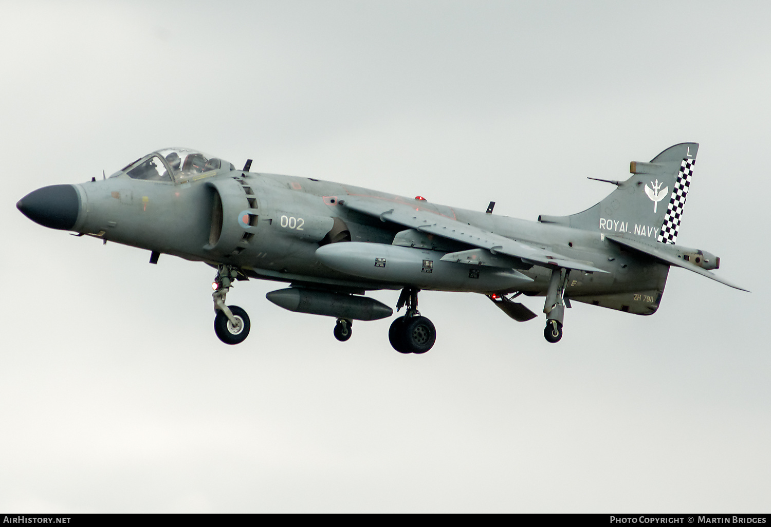 Aircraft Photo of ZH798 | British Aerospace Sea Harrier FA2 | UK - Navy | AirHistory.net #509179