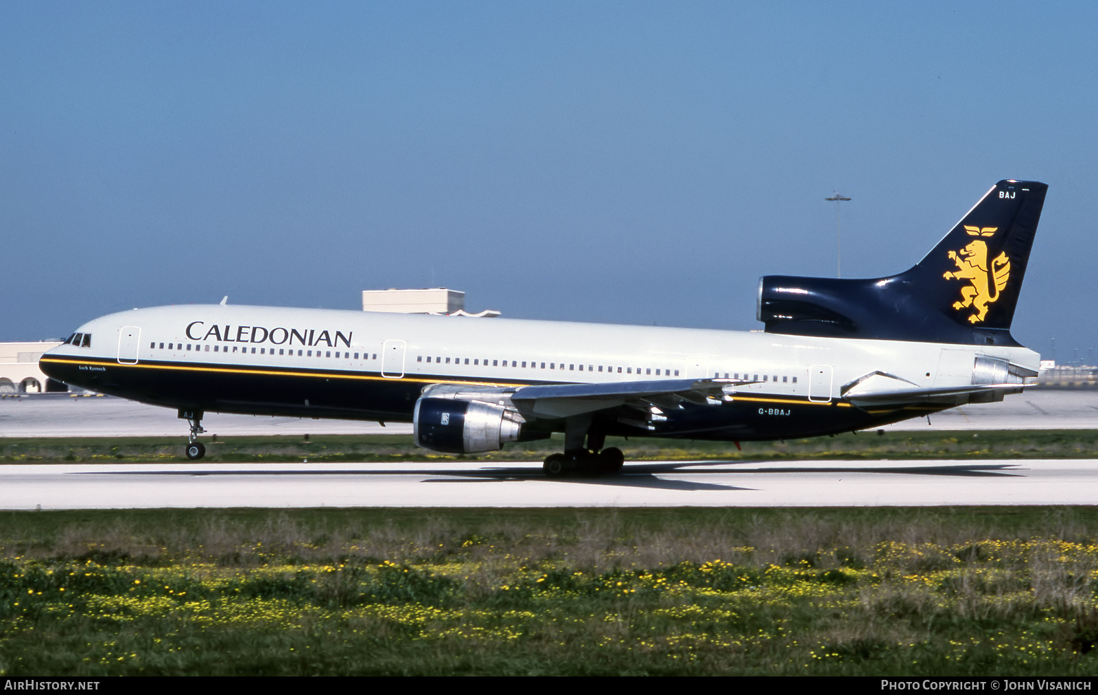 Aircraft Photo of G-BBAJ | Lockheed L-1011-385-1-14 TriStar 100 | Caledonian Airways | AirHistory.net #509186