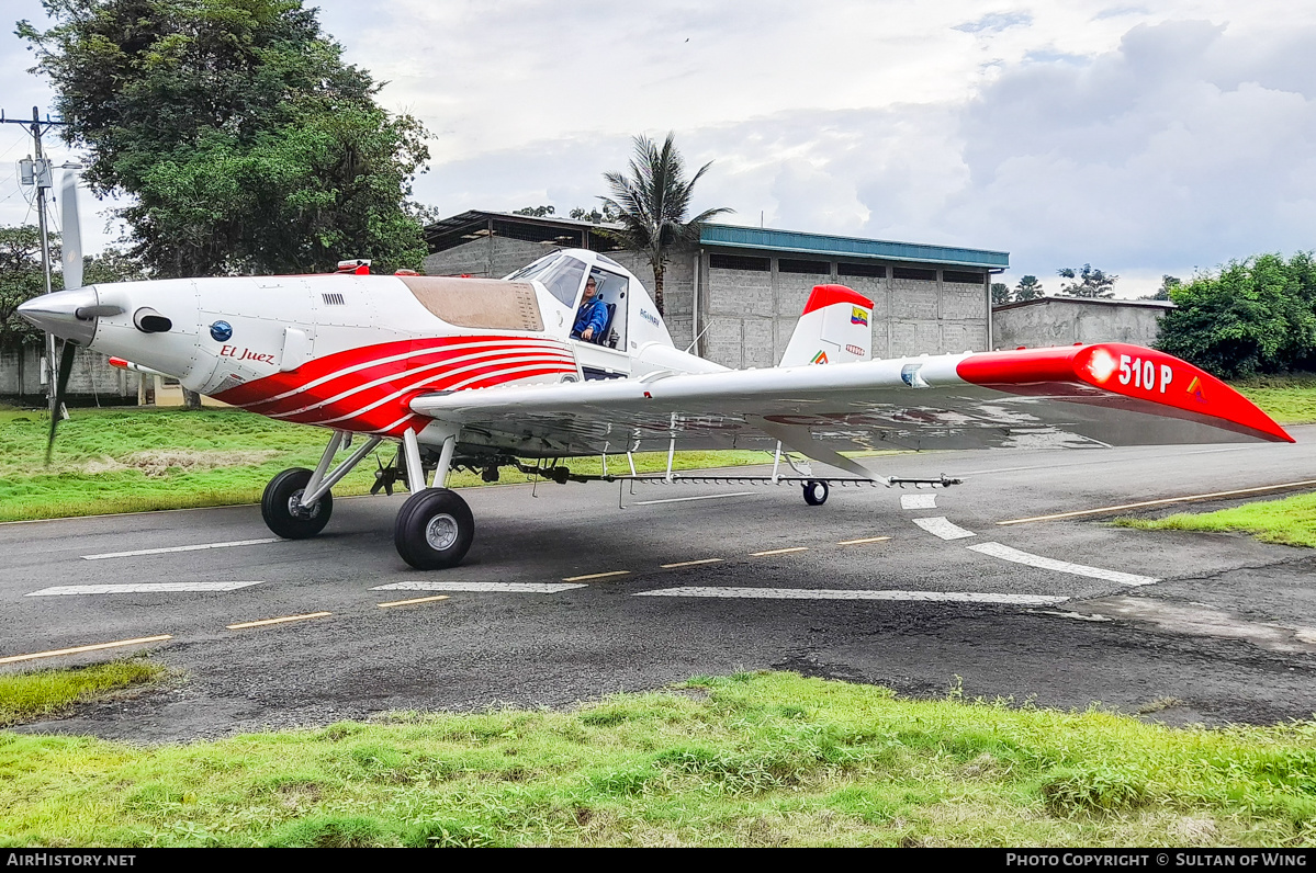 Aircraft Photo of HC-CFW | Ayres S2R-T15 Turbo Thrush | Agroaereo | AirHistory.net #509187