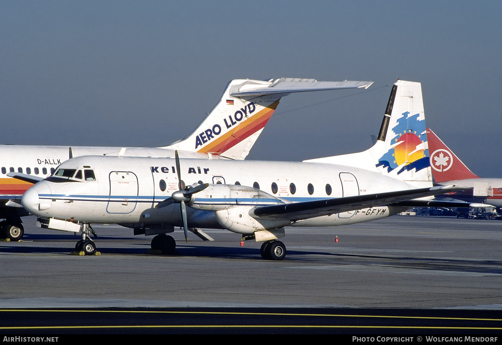 Aircraft Photo of F-GFYM | Hawker Siddeley HS-748 Srs2A/264 | Kel Air | AirHistory.net #509188