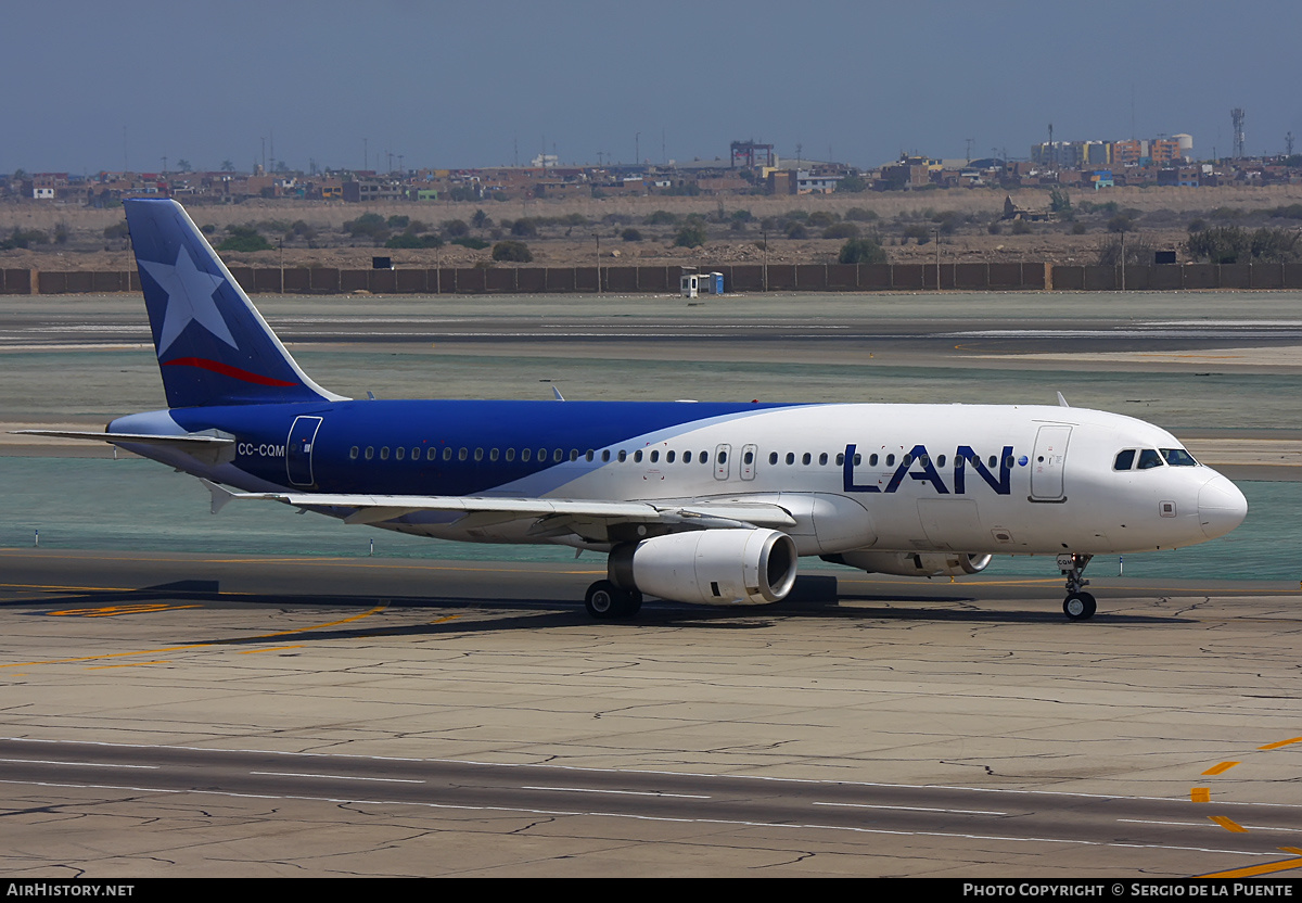 Aircraft Photo of CC-CQM | Airbus A320-233 | LAN Airlines - Línea Aérea Nacional | AirHistory.net #509190