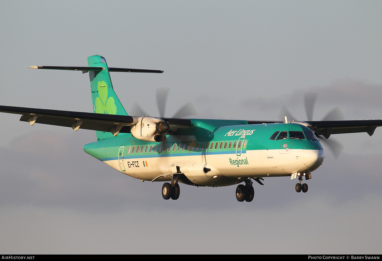 Aircraft Photo of EI-FCZ | ATR ATR-72-600 (ATR-72-212A) | Aer Lingus Regional | AirHistory.net #509213