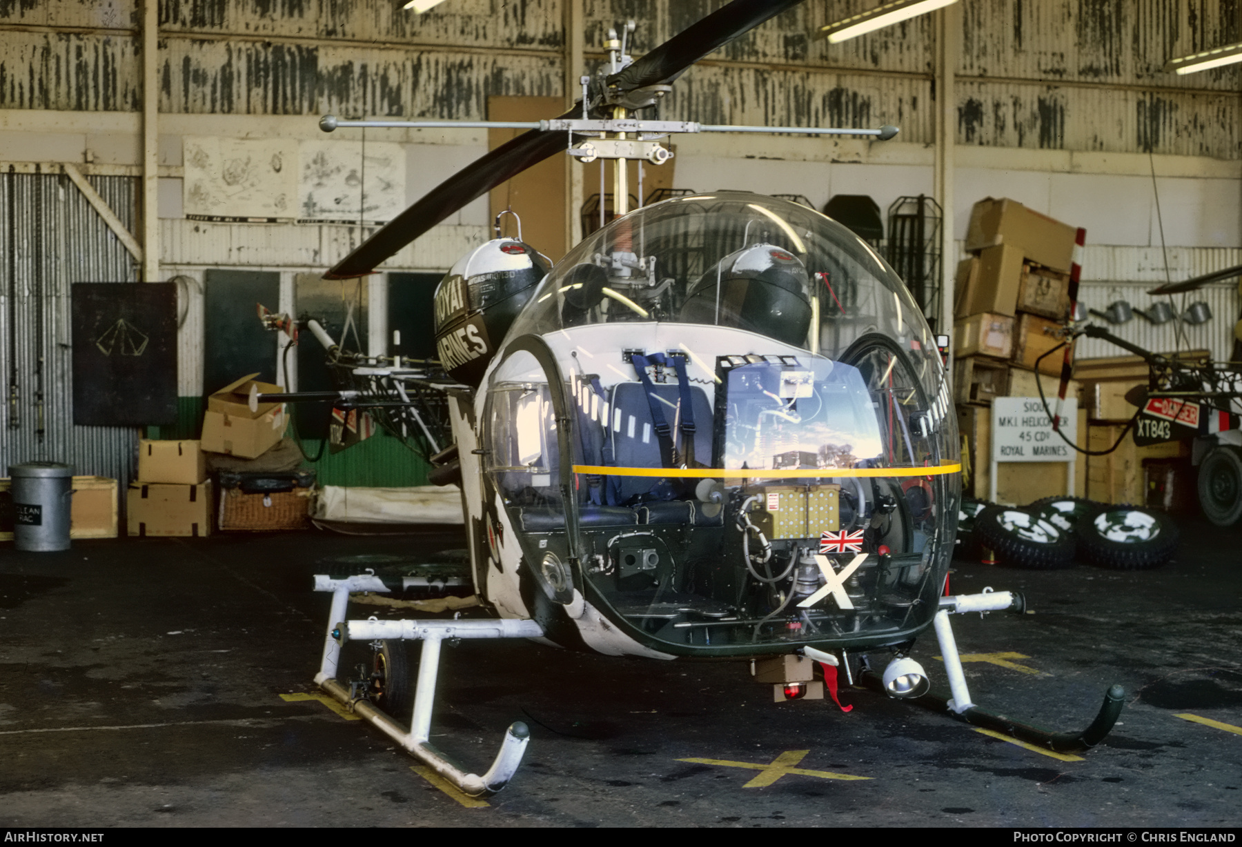 Aircraft Photo of XT842 | Westland-Bell Sioux AH1 (47G-3B-1) | UK - Army | AirHistory.net #509219