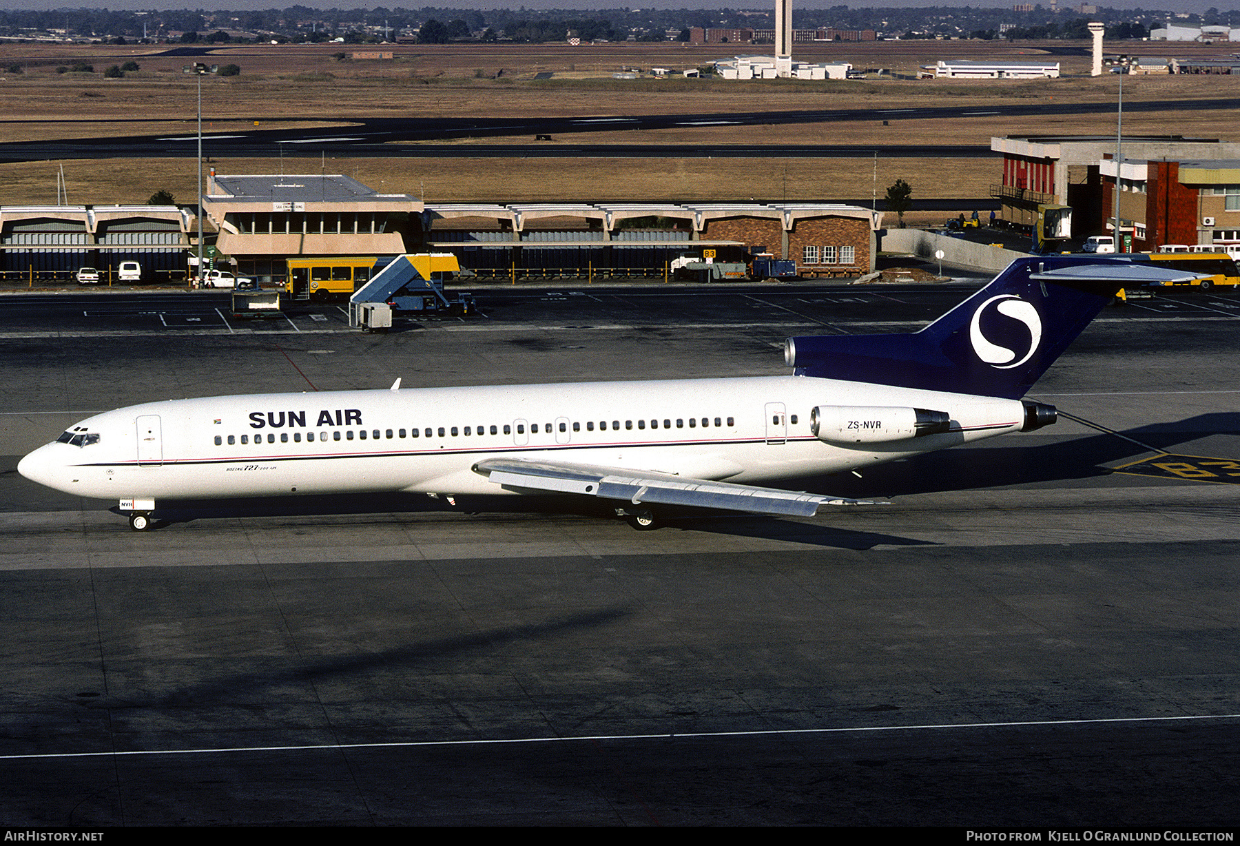 Aircraft Photo of ZS-NVR | Boeing 727-230 | Sun Air | AirHistory.net #509228