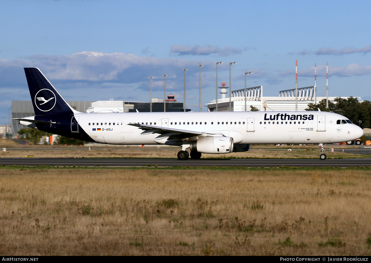 Aircraft Photo of D-AISJ | Airbus A321-231 | Lufthansa | AirHistory.net #509236