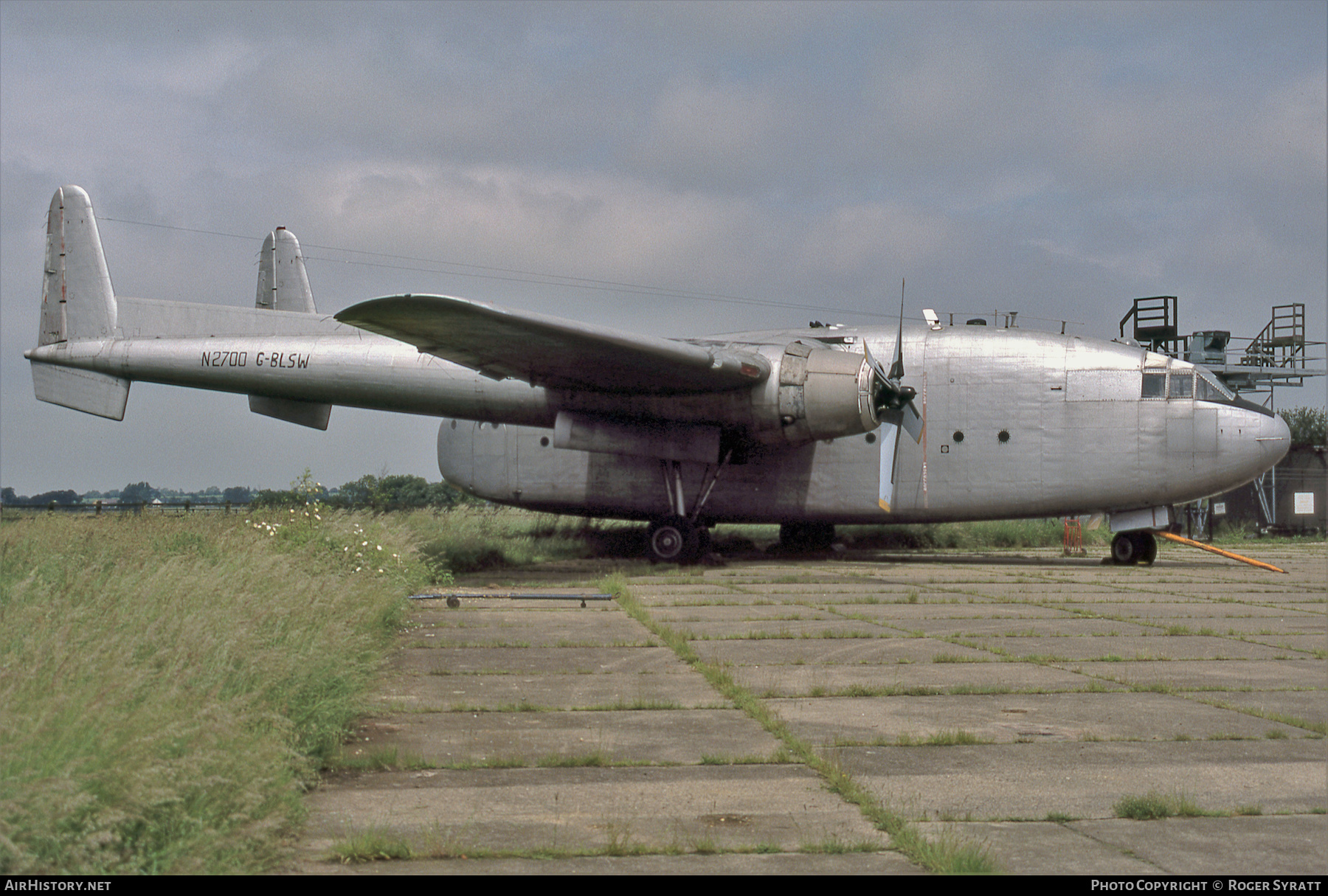 Aircraft Photo of N2700 / G-BLSW | Fairchild C-119G Flying Boxcar | AirHistory.net #509241