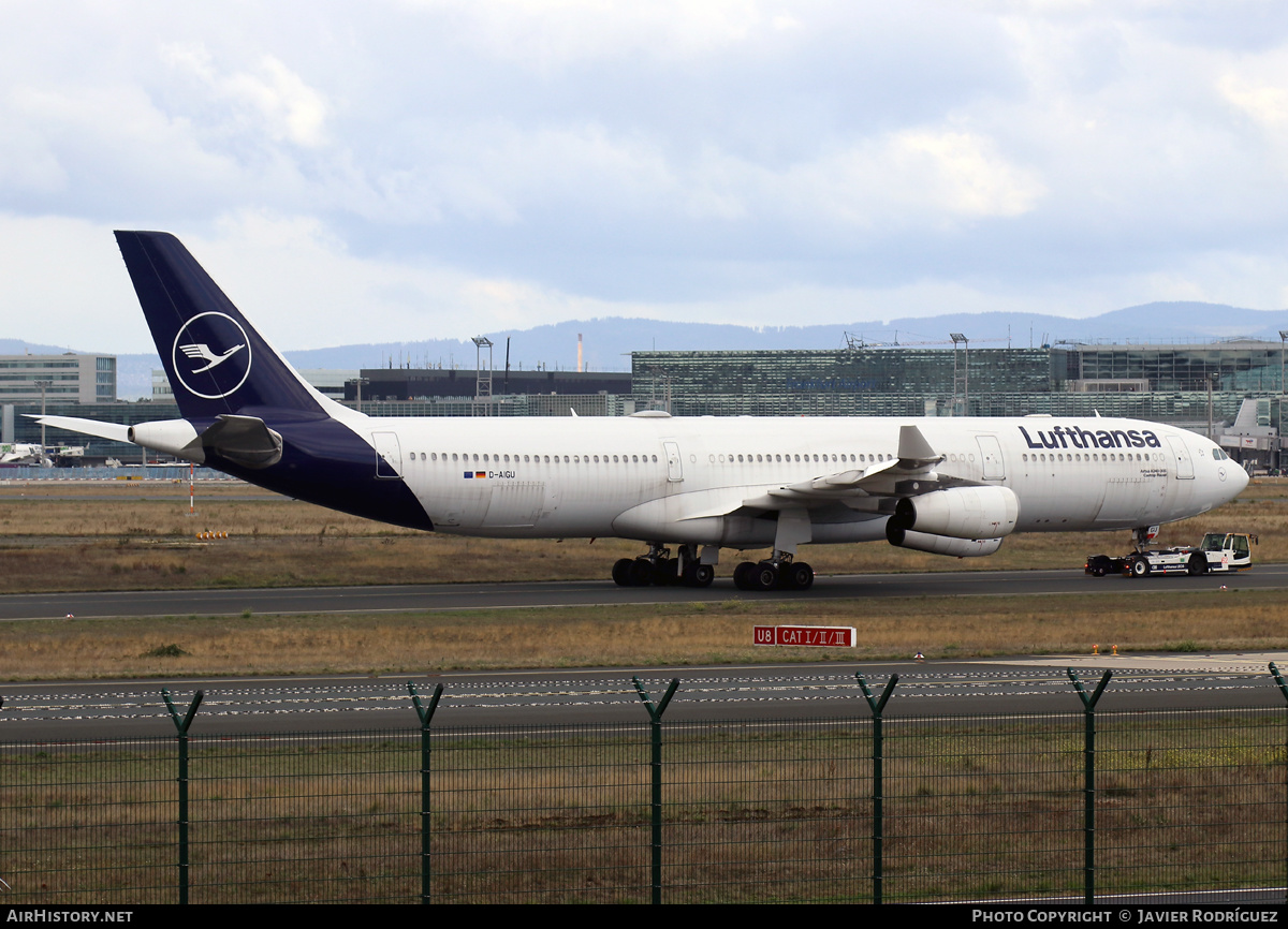Aircraft Photo of D-AIGU | Airbus A340-313 | Lufthansa | AirHistory.net #509255
