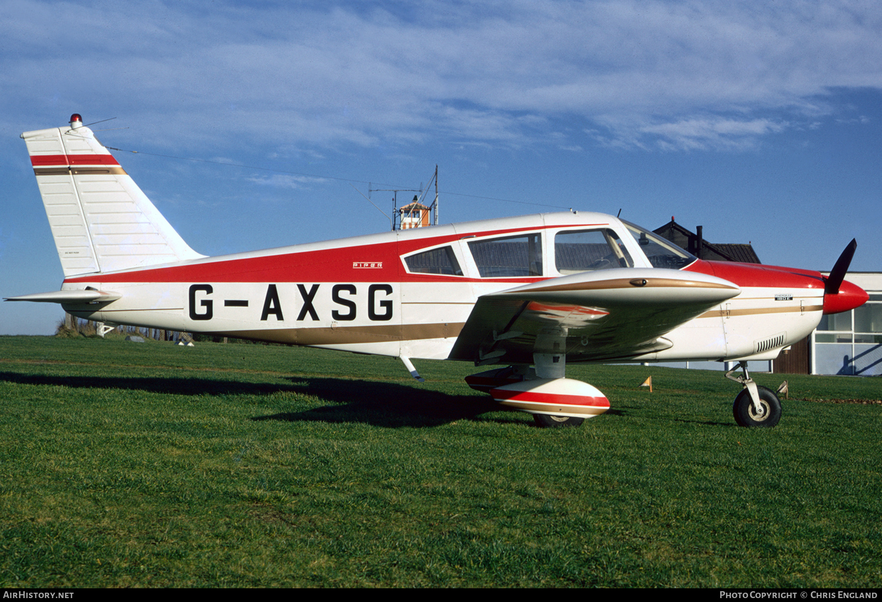 Aircraft Photo of G-AXSG | Piper PA-28-180 Cherokee E | AirHistory.net #509260