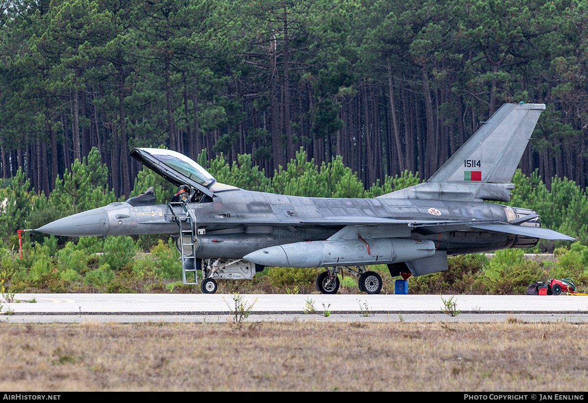 Aircraft Photo of 15114 | General Dynamics F-16AM Fighting Falcon | Portugal - Air Force | AirHistory.net #509271