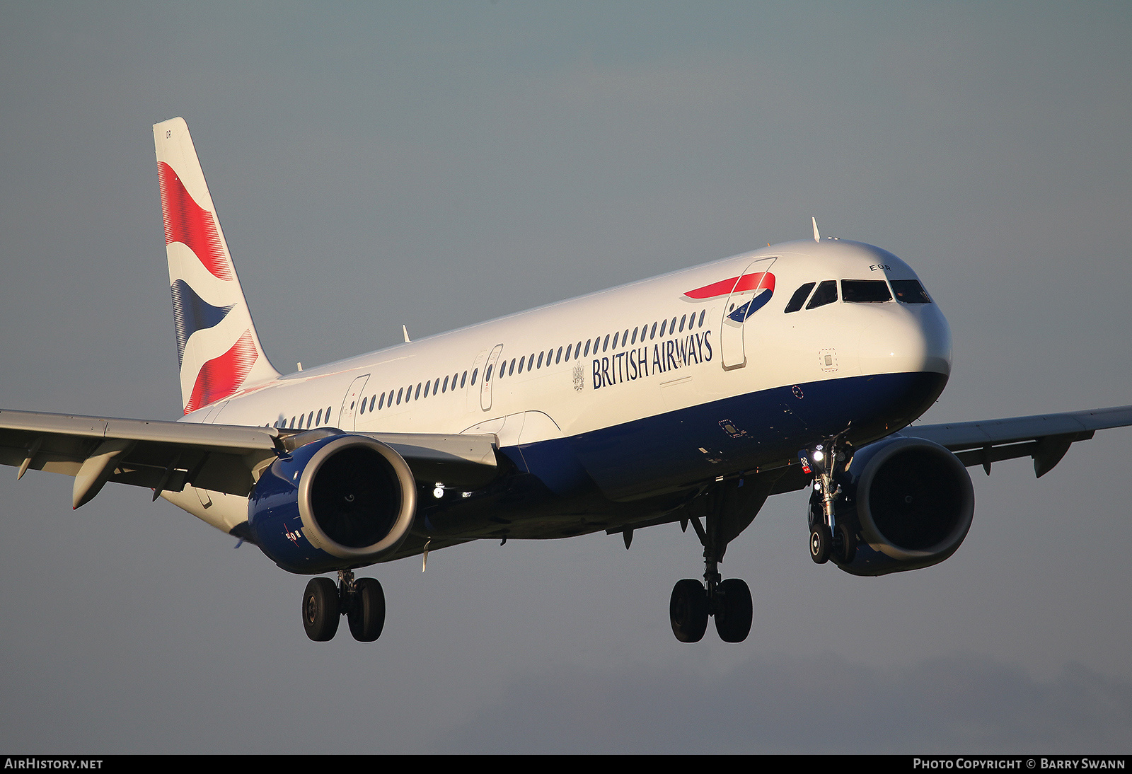 Aircraft Photo of G-NEOR | Airbus A321-251NX | British Airways | AirHistory.net #509273