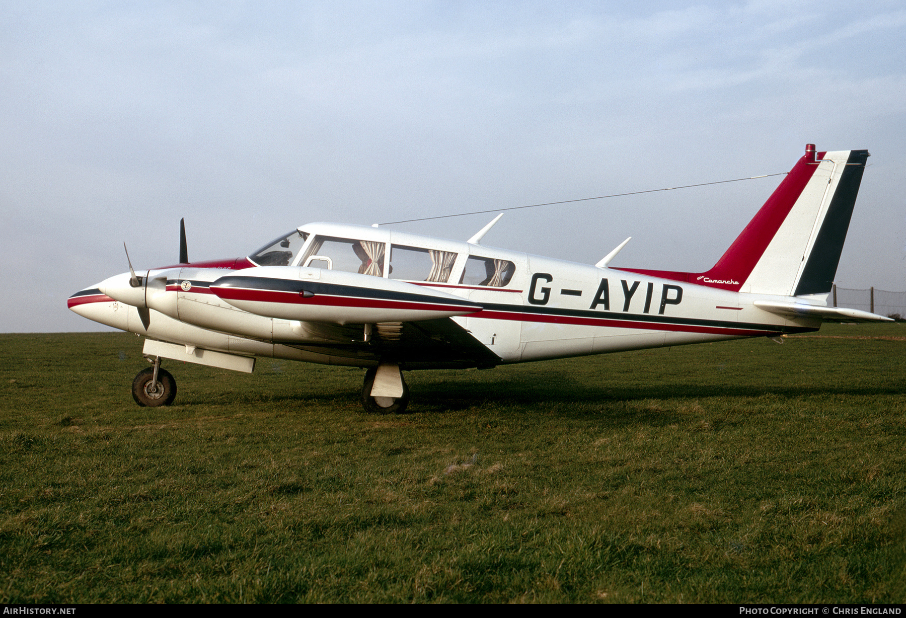 Aircraft Photo of G-AYIP | Piper PA-39 Twin Comanche C/R | AirHistory.net #509280