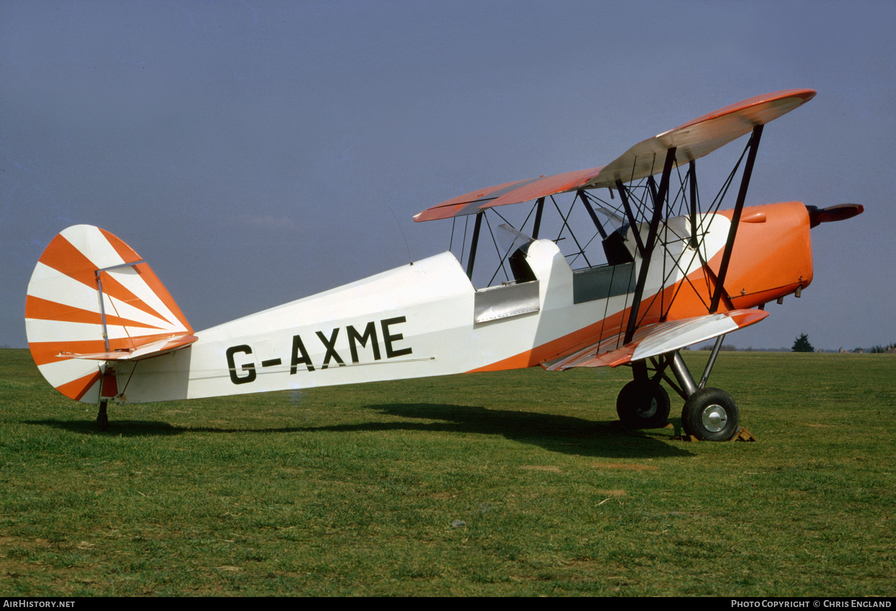 Aircraft Photo of G-AXME | SNCAN Stampe SV-4C | AirHistory.net #509282