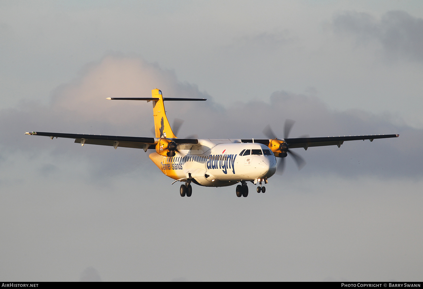Aircraft Photo of G-COBO | ATR ATR-72-500 (ATR-72-212A) | Aurigny Air Services | AirHistory.net #509299