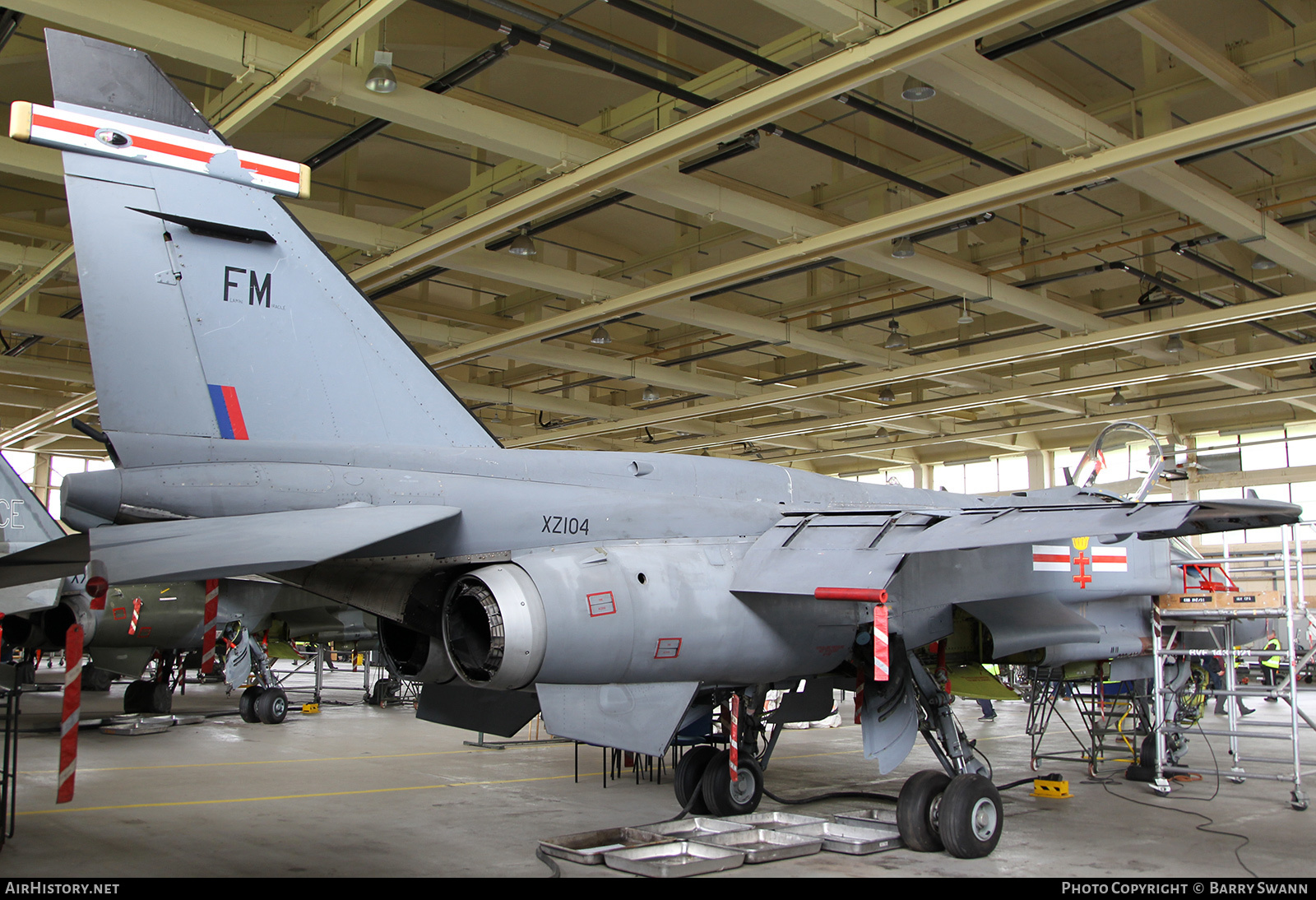 Aircraft Photo of XZ104 | Sepecat Jaguar GR3A | UK - Air Force | AirHistory.net #509311