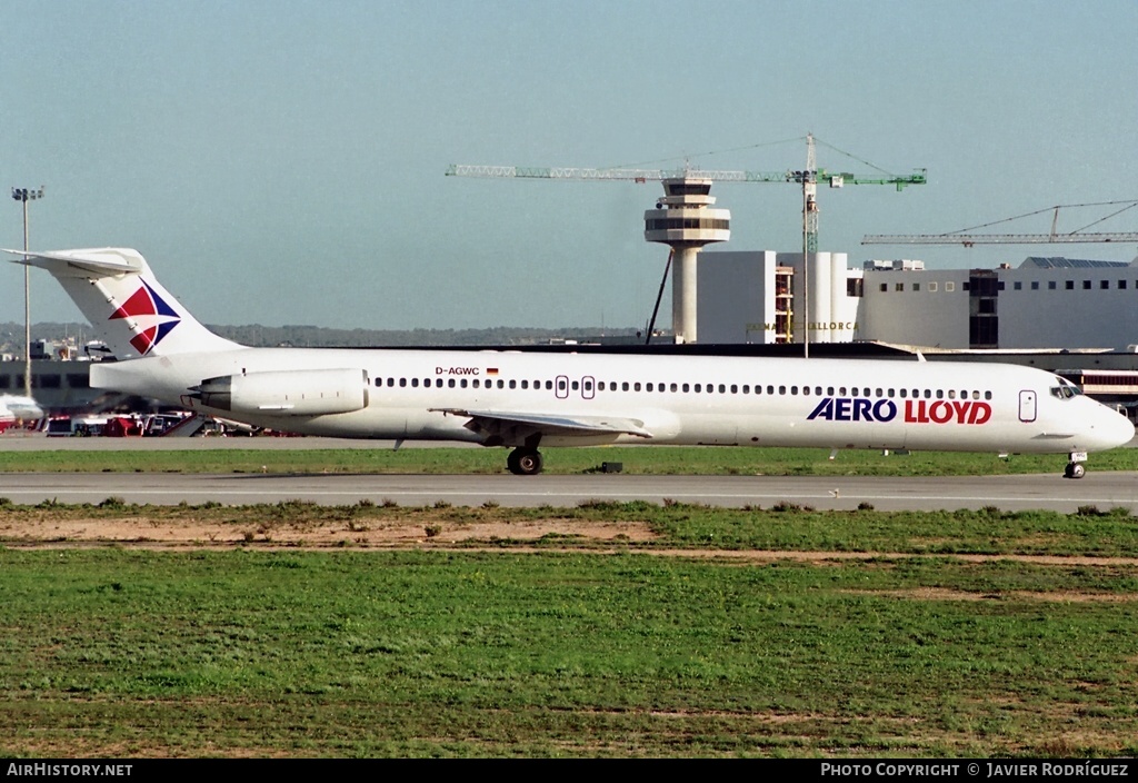 Aircraft Photo of D-AGWC | McDonnell Douglas MD-83 (DC-9-83) | Aero Lloyd | AirHistory.net #509346
