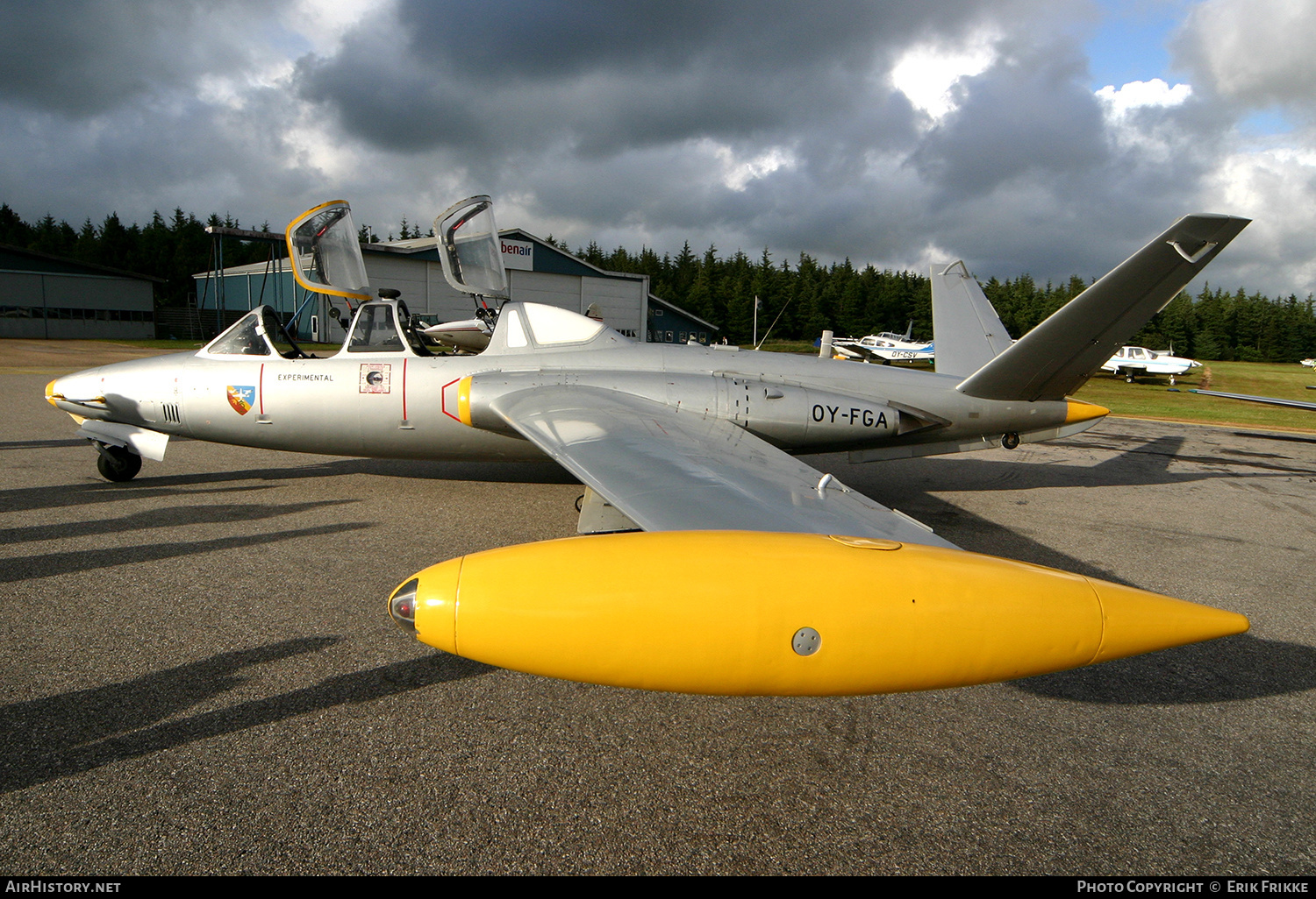 Aircraft Photo of OY-FGA | Fouga CM-170R Magister | France - Air Force | AirHistory.net #509348