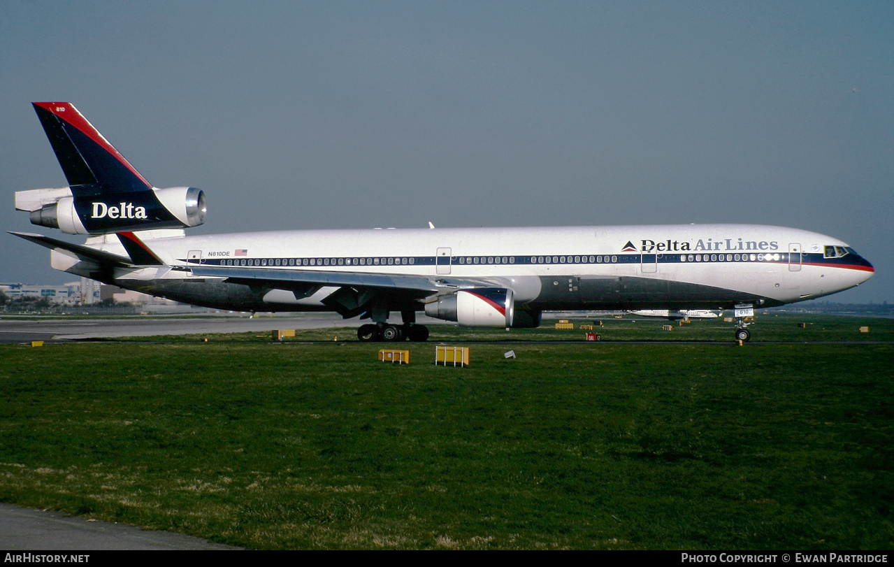 Aircraft Photo of N810DE | McDonnell Douglas MD-11 | Delta Air Lines | AirHistory.net #509357