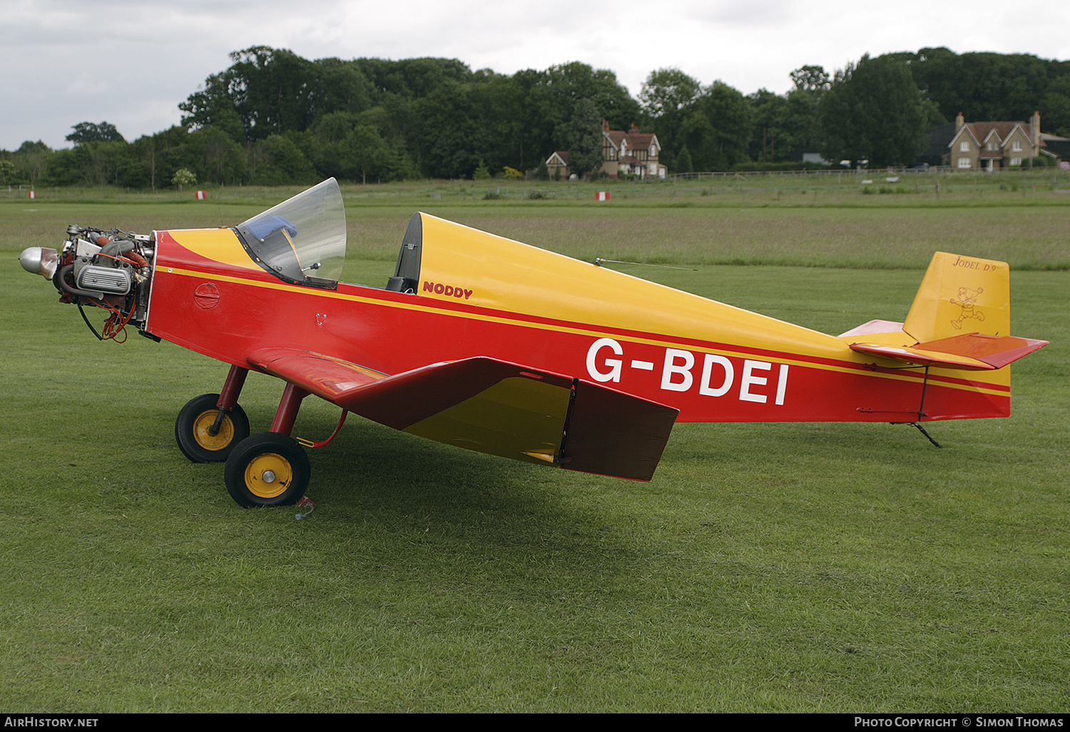 Aircraft Photo of G-BDEI | Jodel D-9 Bebe | AirHistory.net #509362