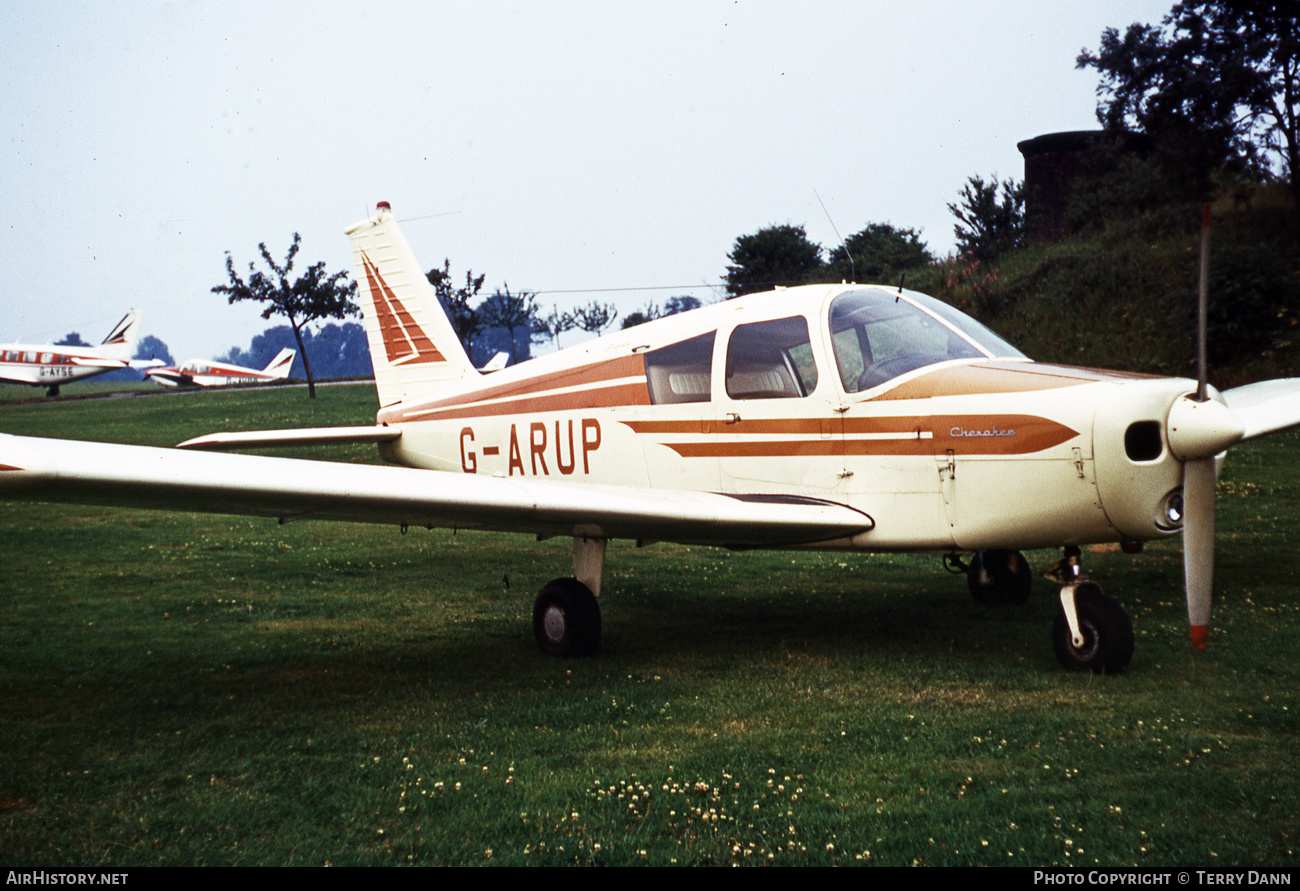 Aircraft Photo of G-ARUP | Piper PA-28-160 Cherokee | AirHistory.net #509366