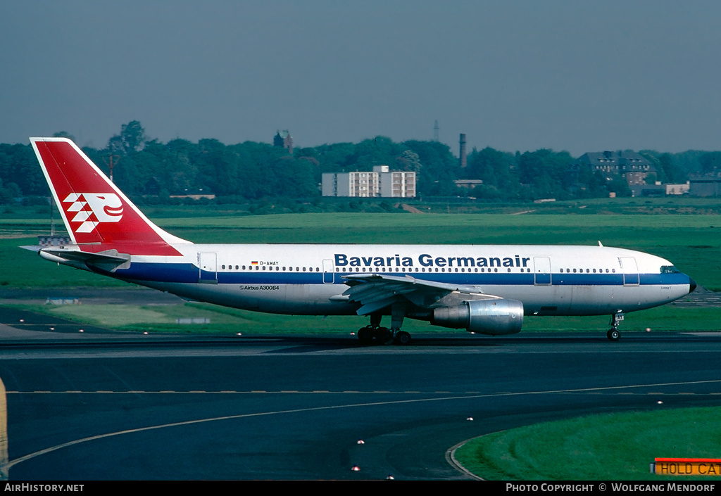 Aircraft Photo of D-AMAY | Airbus A300B4-103 | Bavaria Germanair | AirHistory.net #509368
