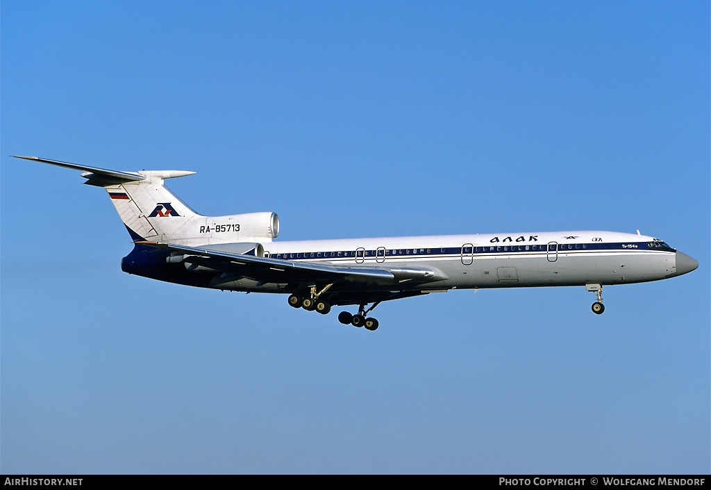 Aircraft Photo of RA-85713 | Tupolev Tu-154M | ALAK - Aktsionernaya Lizingovaya Aviakompania | AirHistory.net #509387