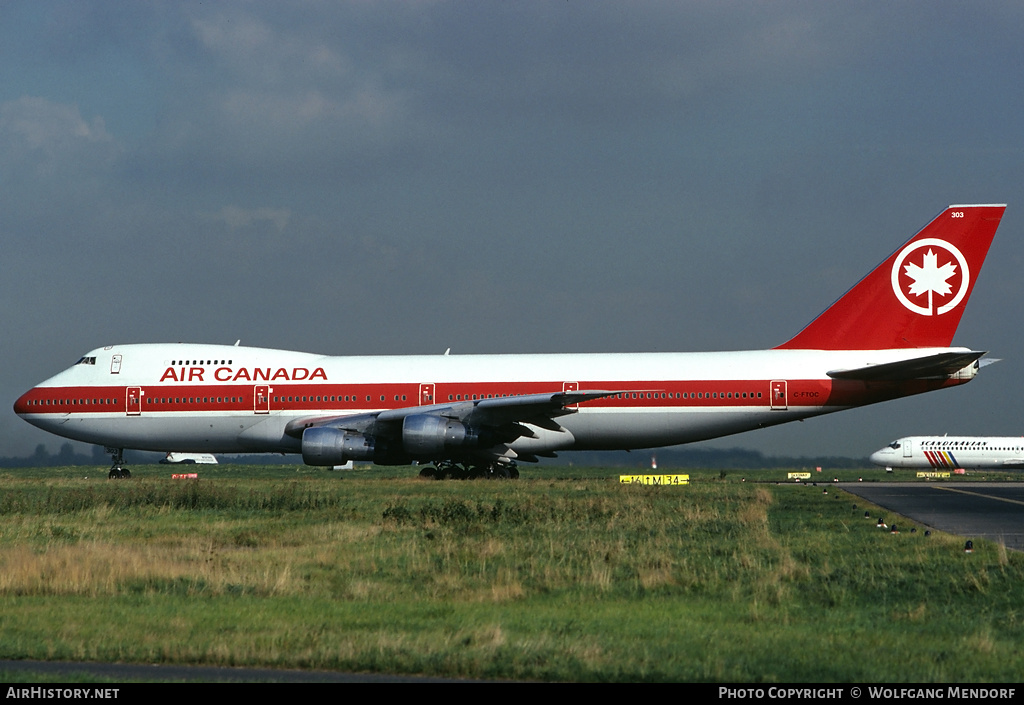 Aircraft Photo of C-FTOC | Boeing 747-133 | Air Canada | AirHistory.net #509408