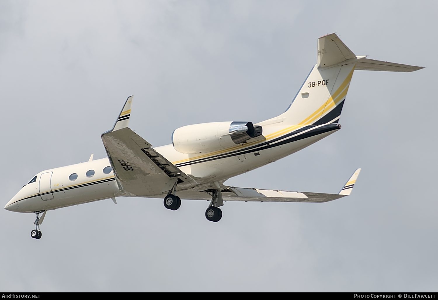 Aircraft Photo of 3B-PGF | Gulfstream Aerospace G-IV Gulfstream IV | AirHistory.net #509429