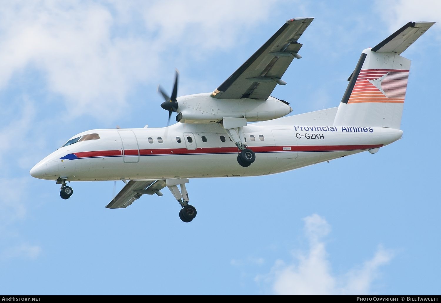 Aircraft Photo of C-GZKH | De Havilland Canada DHC-8-102 Dash 8 | Provincial Airlines | AirHistory.net #509441