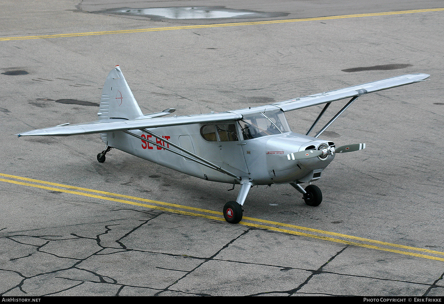 Aircraft Photo of SE-BIT | Stinson 108-1 Voyager | AirHistory.net #509443