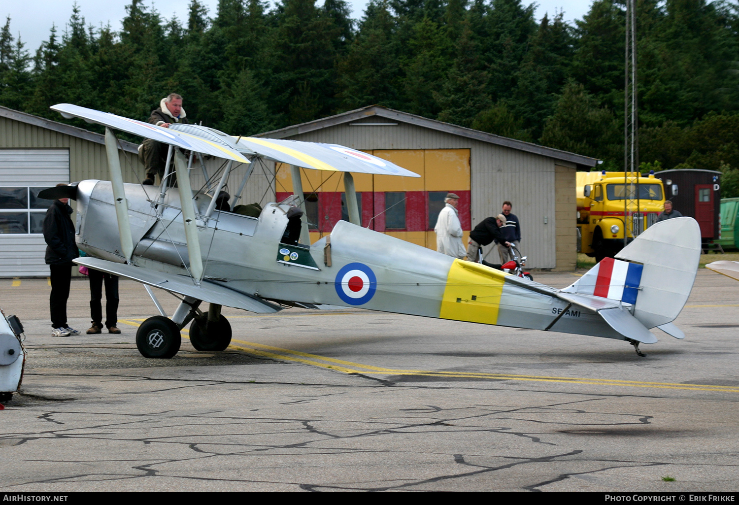 Aircraft Photo of SE-AMI | De Havilland D.H. 82A Tiger Moth | UK - Air Force | AirHistory.net #509444