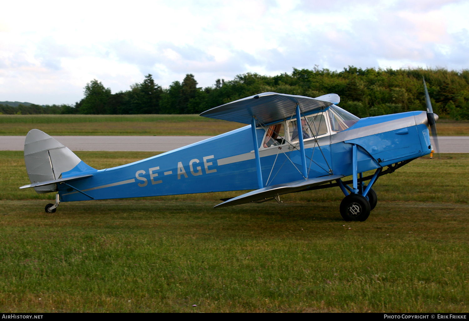 Aircraft Photo of SE-AGE | De Havilland D.H. 87B Hornet Moth | AirHistory.net #509458