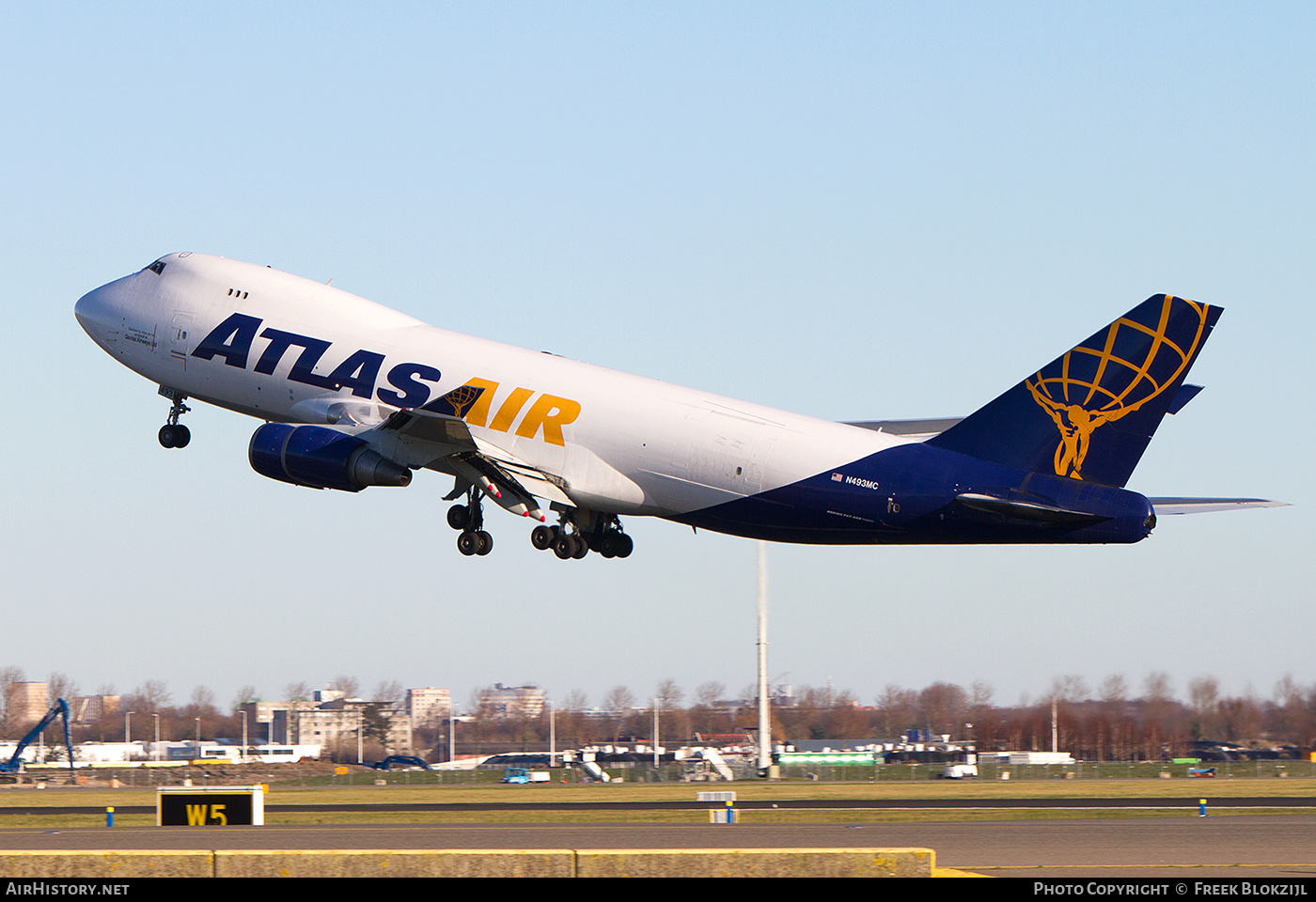 Aircraft Photo of N493MC | Boeing 747-47UF/SCD | Atlas Air | AirHistory.net #509463