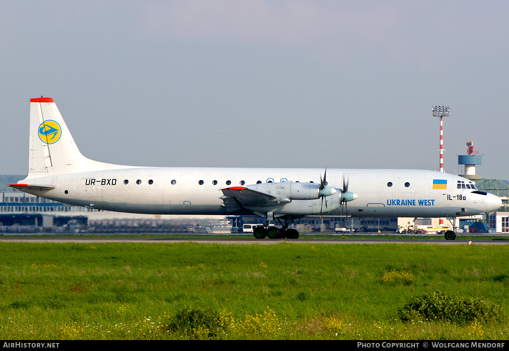 Aircraft Photo of UR-BXD | Ilyushin Il-18D | Ukraine West Airlines | AirHistory.net #509472